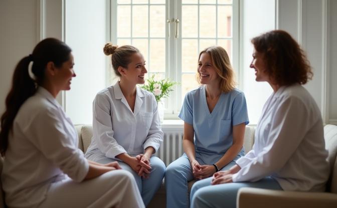 Our experienced therapists in consultation at the London Therapy & Wellness Harley Street clinic